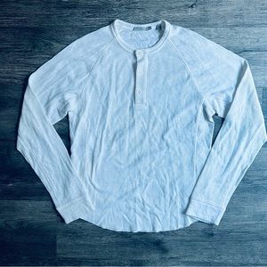 NWOT Vince, Waffle Henley, M